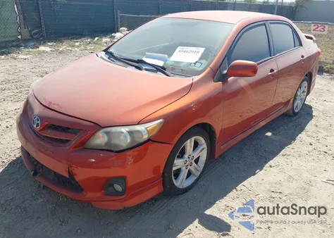 2013 Toyota Corolla S Special Edition из США, поврежденный, VIN 2T1BU4EE6DC081445